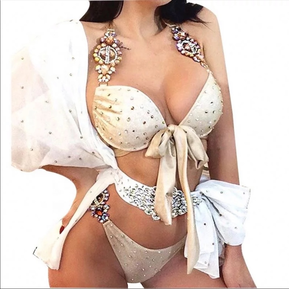 Rhinestone bikini